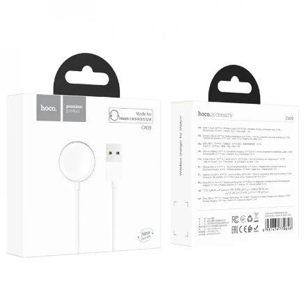 Бездротовий зарядний пристрій HOCO CW39 БIЛИЙ Бездротовий зарядний пристрій HOCO CW39 БIЛИЙ