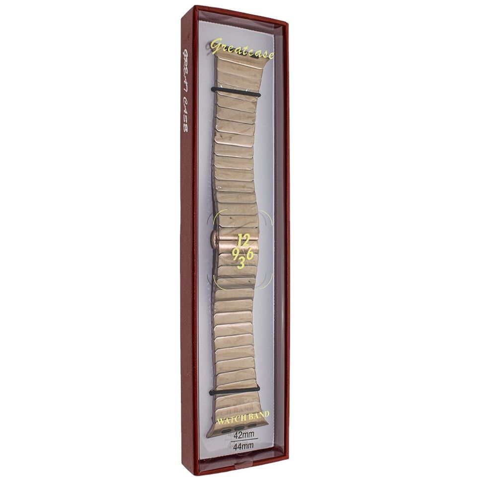 Ремінець металевий для годинника APPLE WATCH 42MM / 44MM / 45MM / 49MM 1-Bead Metal №22 Ремінець металевий для годинника APPLE WATCH 42MM / 44MM / 45MM / 49MM 1-Bead Metal №22