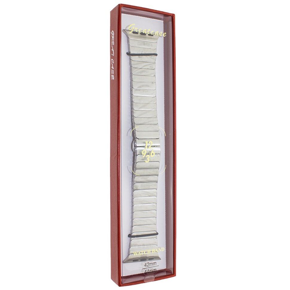 Ремінець металевий для годинника APPLE WATCH 42MM / 44MM / 45MM / 49MM 1-Bead Metal №22 Ремінець металевий для годинника APPLE WATCH 42MM / 44MM / 45MM / 49MM 1-Bead Metal №22