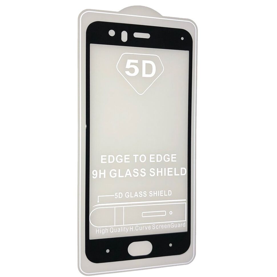 Скло 5D FULL GLUE TRIPLEX XIAOMI Mi 6 ЧОРНИЙ тех. пак.
