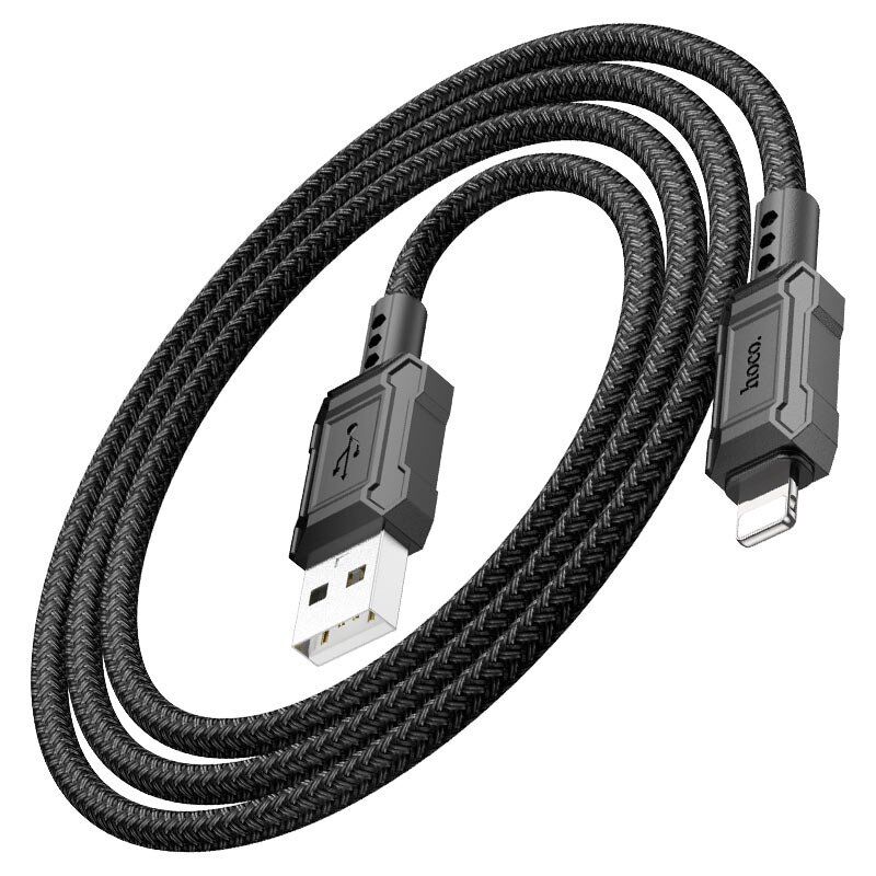 USB кабель HOCO X94 USB - Lightning 1 MЕТР ЧОРНИЙ USB кабель HOCO X94 USB - Lightning 1 MЕТР ЧОРНИЙ