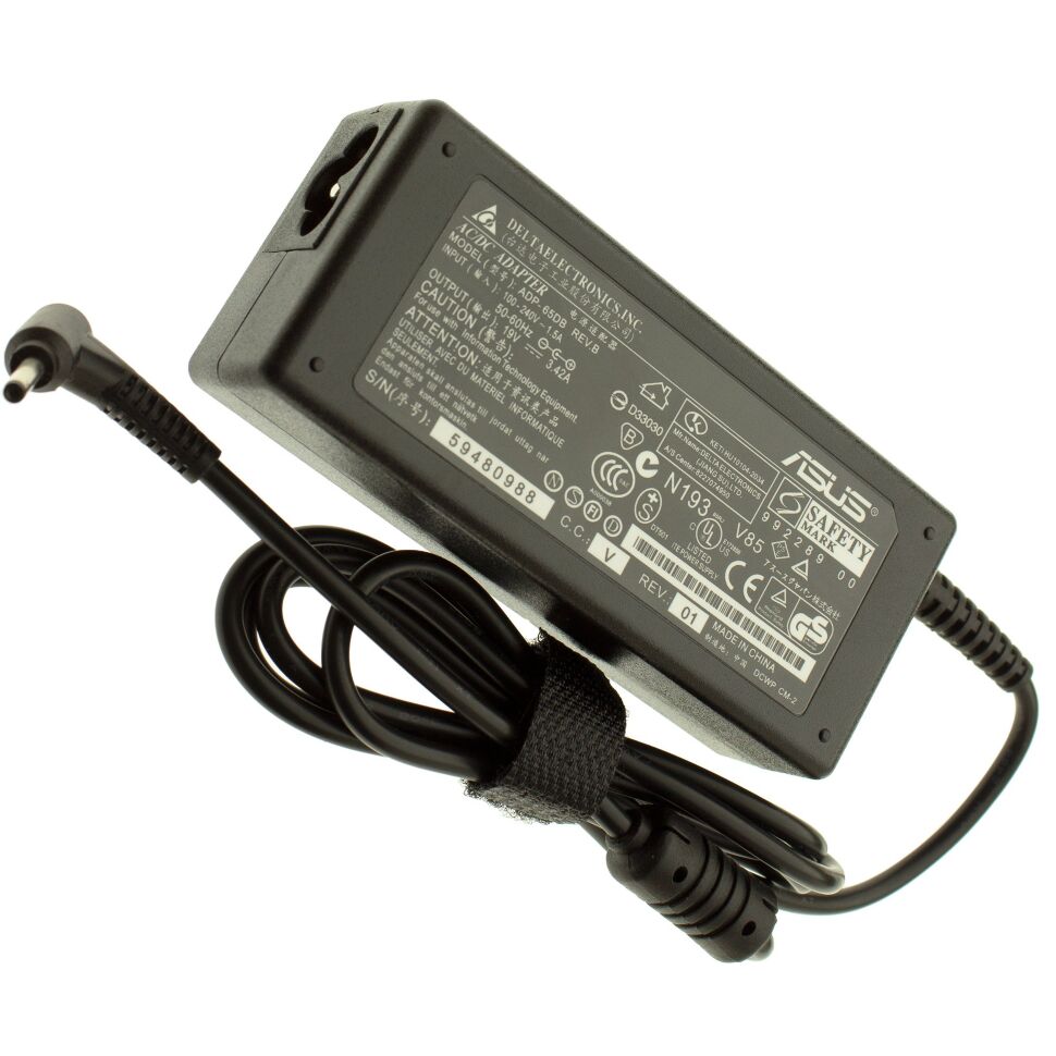 Блок живлення для ноутбука ASUS 65W 19V 3.42A (3.0*1.1 мм) Блок живлення для ноутбука ASUS 65W 19V 3.42A (3.0*1.1 мм)