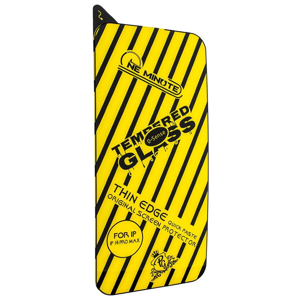 Захисне скло 0-SENSE для APPLE iPhone 15 PRO 6.1" ЧОРНЕ