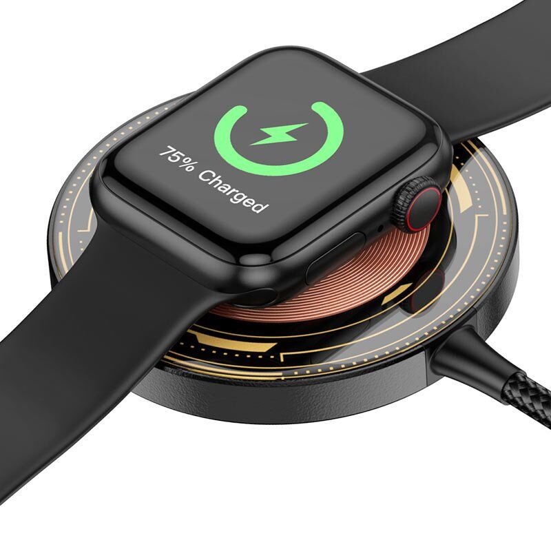 Бездротовий зарядний пристрій HOCO CW45 3В1 ЧОРНИЙ Бездротовий зарядний пристрій HOCO CW45 3В1 ЧОРНИЙ