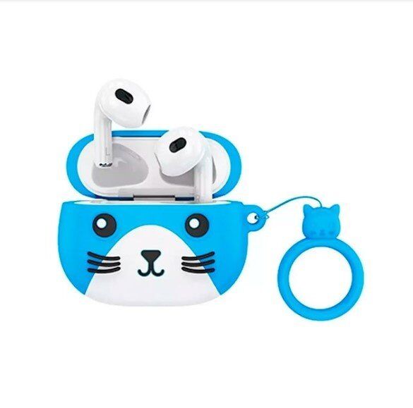 Бездротові навушники HOCO EW46, DODGE CAT, синій Бездротові навушники HOCO EW46, DODGE CAT, синій