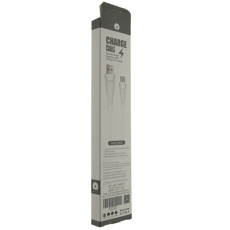 Кабель USB WUW X75 USB - micro 1A Кабель USB WUW X75 USB - micro 1A