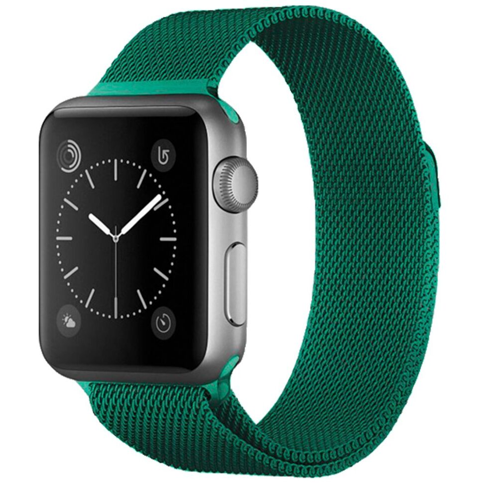 Ремінець металевий для годинника APPLE WATCH 42MM / 44MM / 45MM / 49MM Milanese Loop