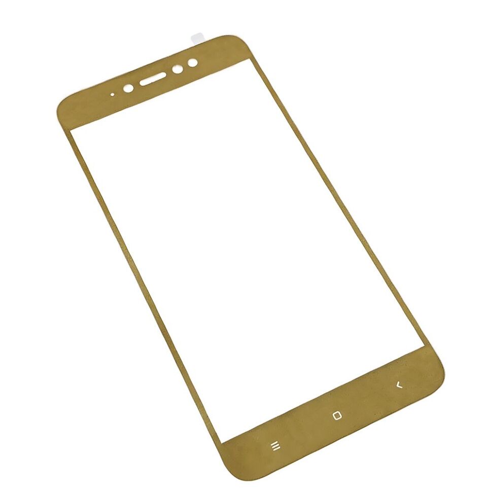 Скло FULL SCREEN XIAOMI Redmi Note 5A Prime/Redmi Y1 ЗОЛОТИЙ