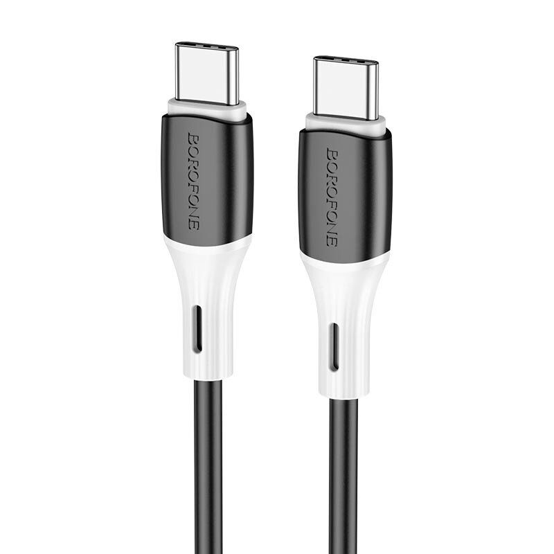 USB-C кабель BOROFONE BX79 charging data TYPE-C - TYPE-C silicone USB-C кабель BOROFONE BX79 charging data TYPE-C - TYPE-C silicone