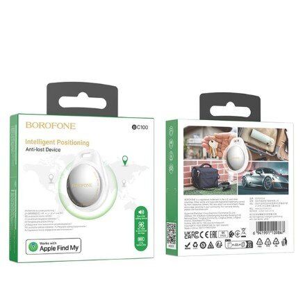 GPS-трекер Borofone BC100 білий GPS-трекер Borofone BC100 білий