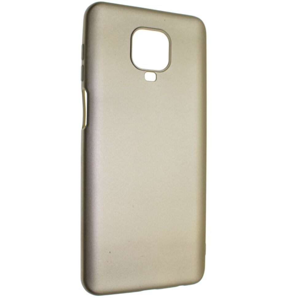 Матова силіконова накладка ROCK Xiaomi Redmi Note 9S (золотий) Матова силіконова накладка ROCK Xiaomi Redmi Note 9S (золотий)