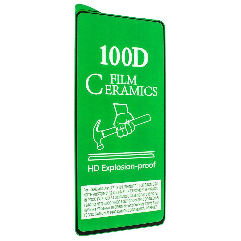 CERAMICS FILM ANTI-SHOCK Tecno CAMON 20 PRO 4G | SAMSUNG A71 | S10 LITE | NOTE 10 LITE | REDMI POCO F4 | NOTE 12 PRO (R038) CERAMICS FILM ANTI-SHOCK Tecno CAMON 20 PRO 4G | SAMSUNG A71 | S10 LITE | NOTE 10 LITE | REDMI POCO F4 | NOTE 12 PRO (R038)