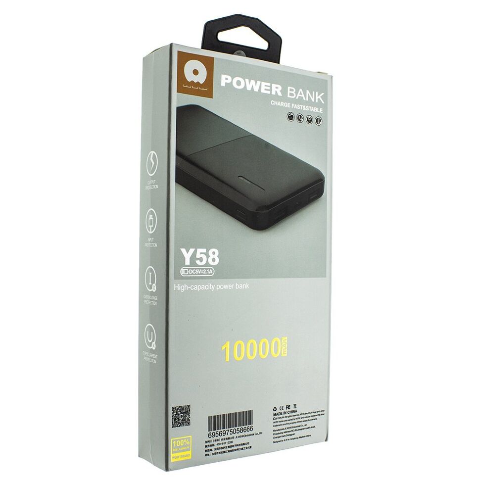 Power Bank WUW Y58 10000 mAh Power Bank WUW Y58 10000 mAh