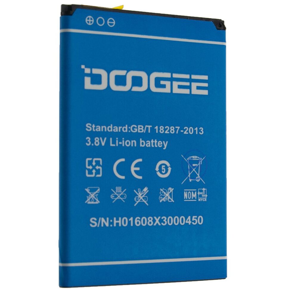 Акумулятор до телефону ОРИГІНАЛ DOOGEE X3 Акумулятор до телефону ОРИГІНАЛ DOOGEE X3