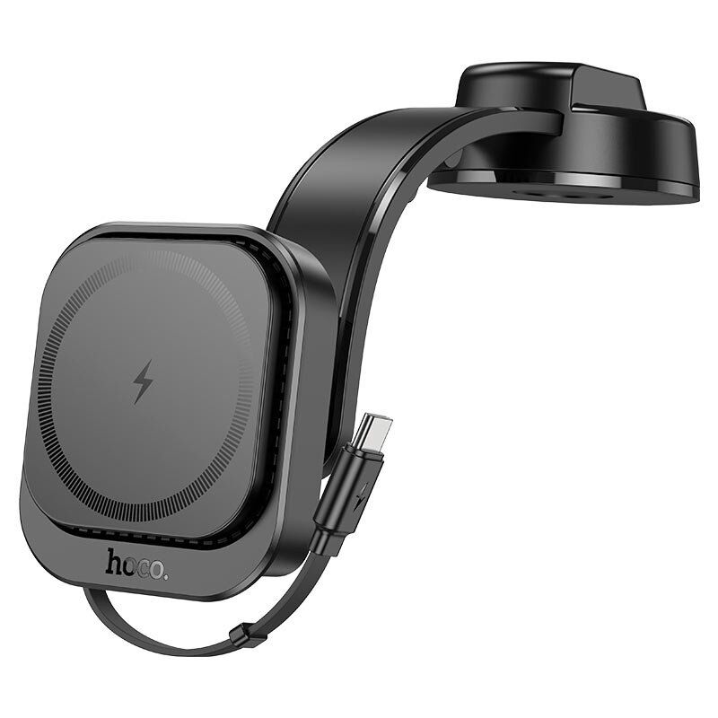 Автомобільний тримач HOCO HW24 бездротова зарядка