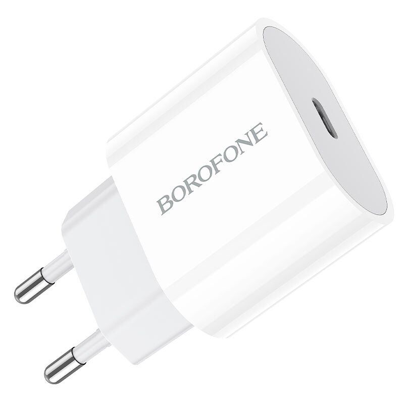 Мережевий зарядний пристрій BOROFONE BA61A Origin single Type-C charger(EU Мережевий зарядний пристрій BOROFONE BA61A Origin single Type-C charger(EU