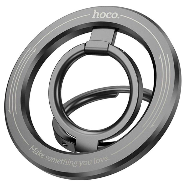 Кольцо-держатель HOCO GH2 Clever Magnetic, черный