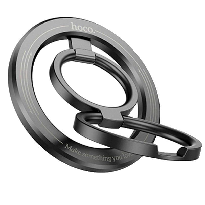 Кольцо-держатель HOCO GH2 Clever Magnetic, черный