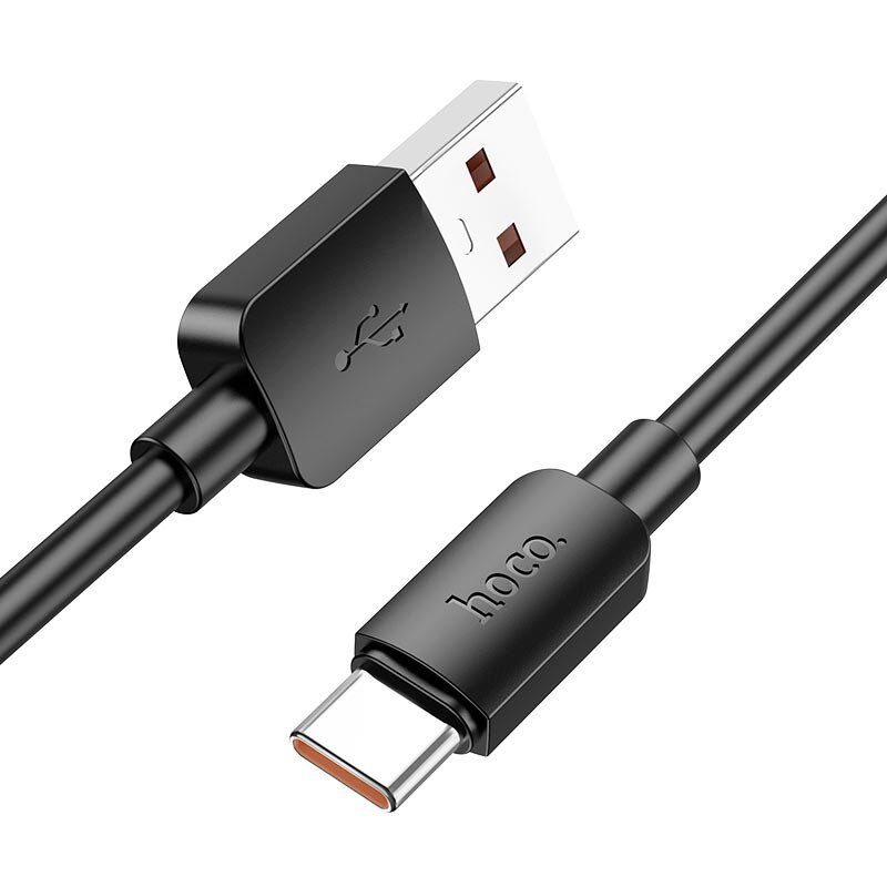 USB кабель HOCO X96 100W USB - Type-C 1M ЧОРНИЙ USB кабель HOCO X96 100W USB - Type-C 1M ЧОРНИЙ