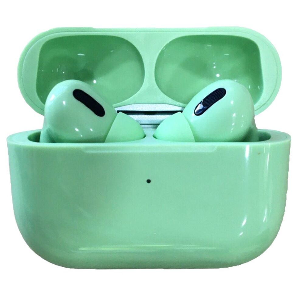 Бездротові навушники WUW R132 TWS Wireless earbuds ЗЕЛЕНИЙ (40)