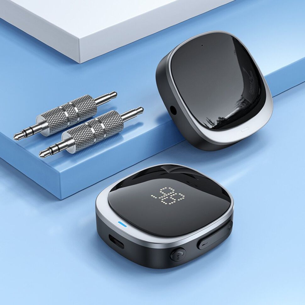 Автомобильный Bluetooth AUX-приёмник HOCO E80 Travel Автомобильный Bluetooth AUX-приёмник HOCO E80 Travel