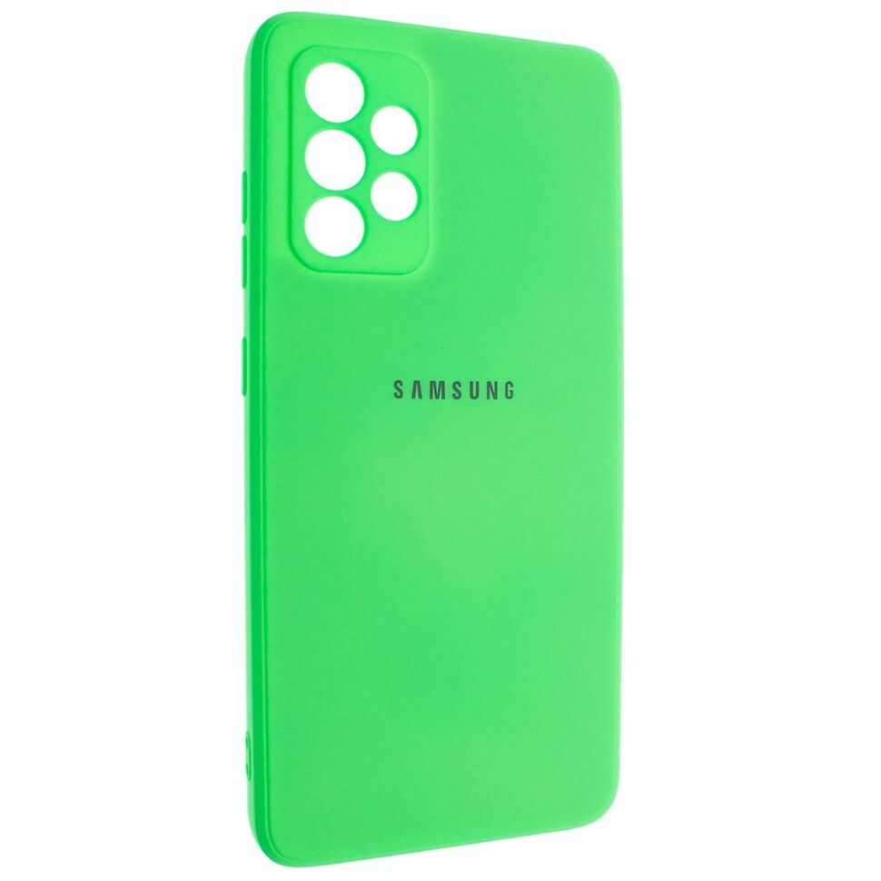 Задня накладка CAMERA FULL Silicone Case SAMSUNG A525 Galaxy A52 2021 Задня накладка CAMERA FULL Silicone Case SAMSUNG A525 Galaxy A52 2021