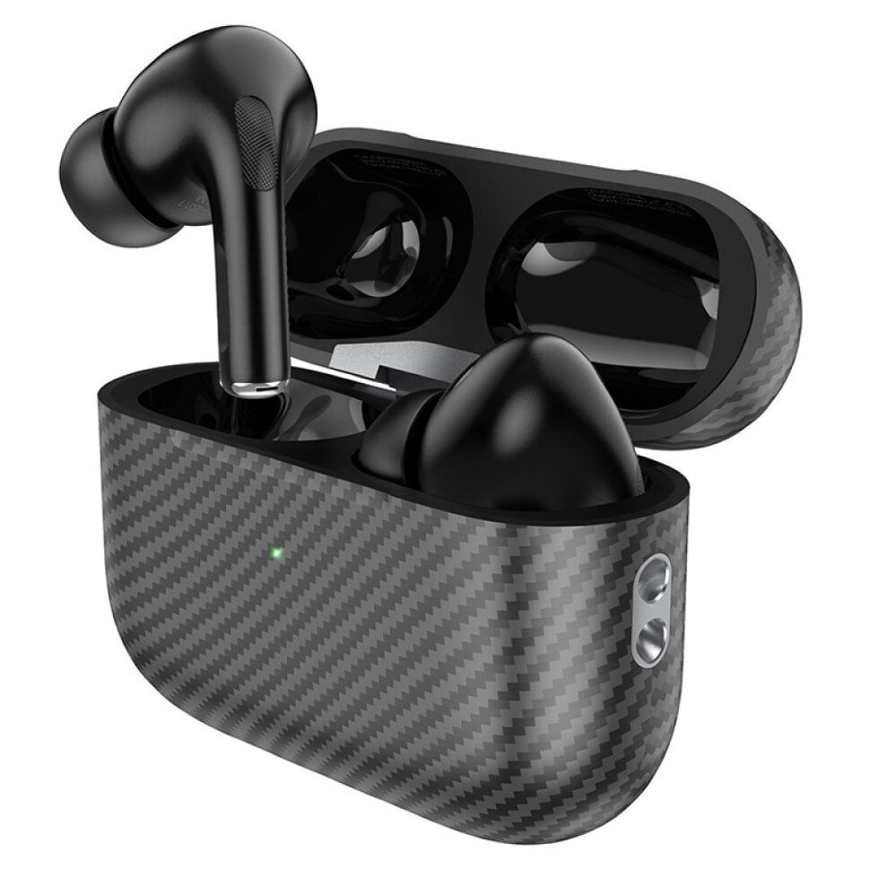 Бездротові навушники HOCO EW47 Plus з карбоновим покриттям, чорний Бездротові навушники HOCO EW47 Plus з карбоновим покриттям, чорний