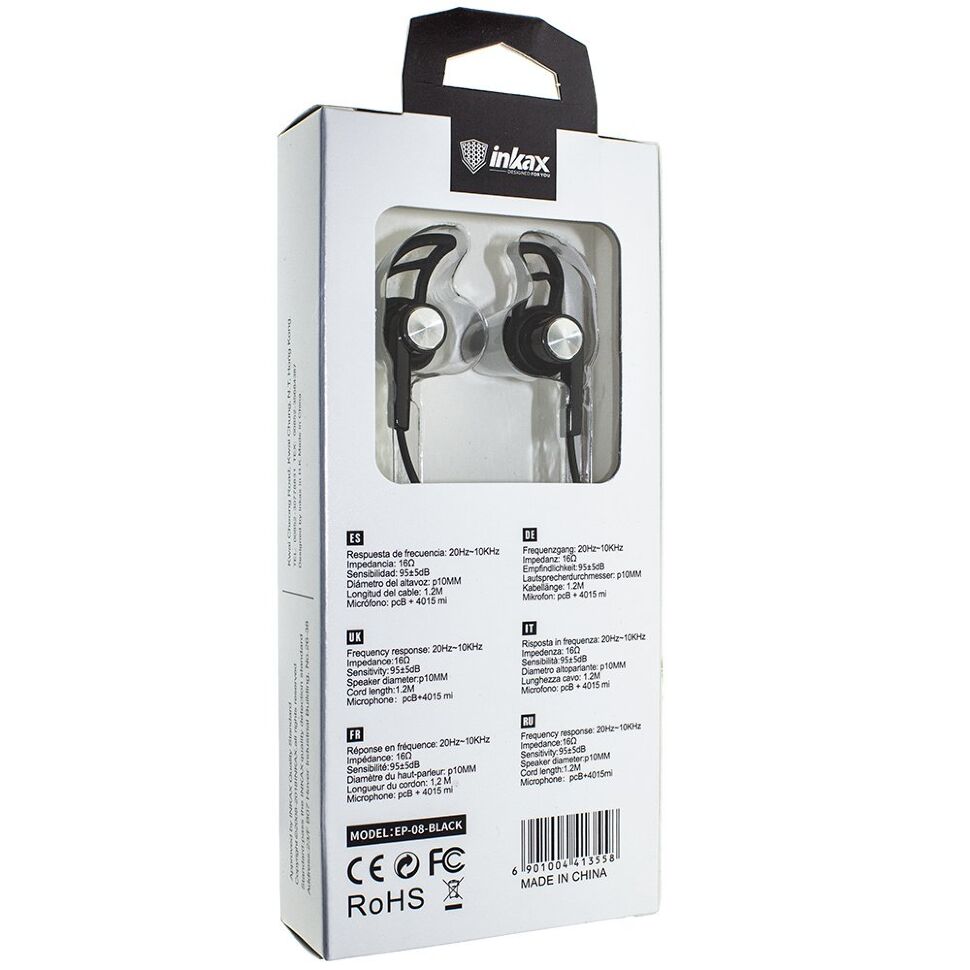 Дротові навушники INKAX EP-08