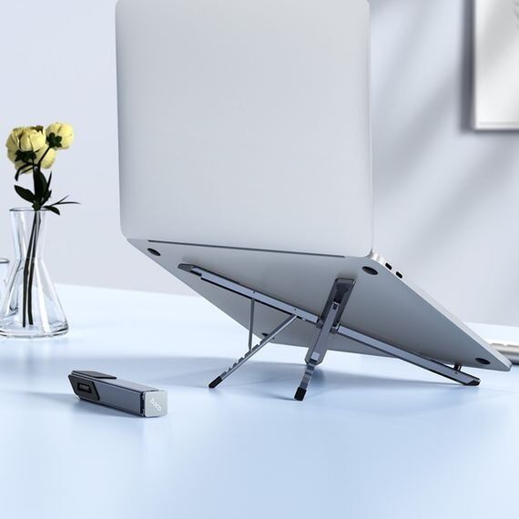 Настільна підставка HOCO HD9 для планшета та ноутбука, сірий