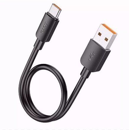 USB кабель HOCO X96 27W USB - Type-C 0,25M ЧОРНИЙ USB кабель HOCO X96 27W USB - Type-C 0,25M ЧОРНИЙ