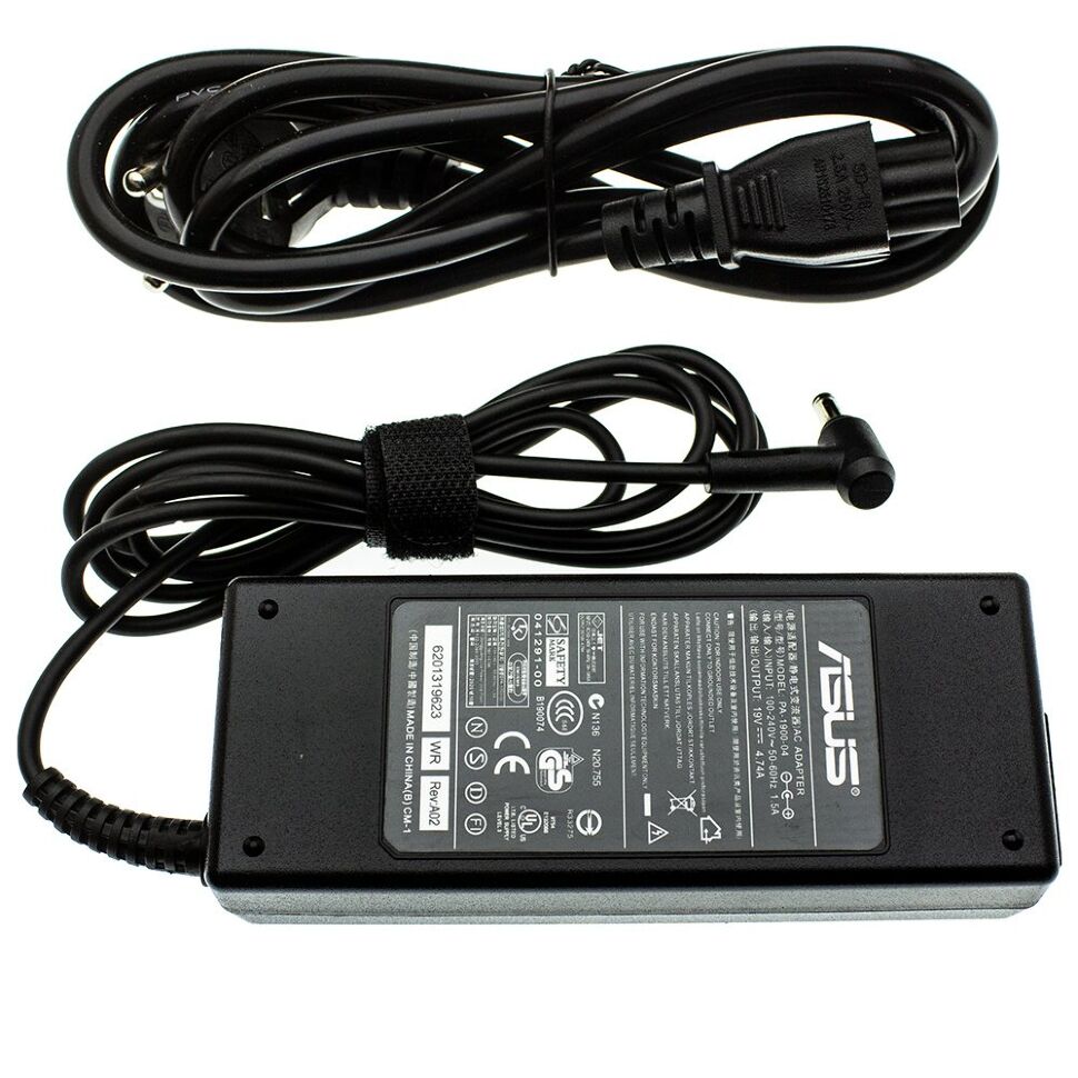 Блок живлення для ноутбука ASUS 90W 19V 4.74A (4.0*1.35 мм) Блок живлення для ноутбука ASUS 90W 19V 4.74A (4.0*1.35 мм)