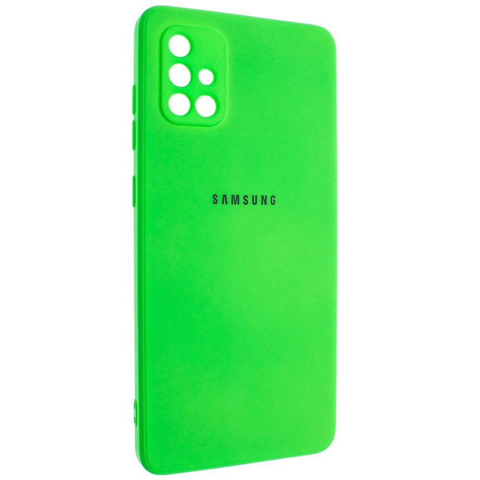 Задня накладка CAMERA FULL Silicone Case SAMSUNG A715 Galaxy A71 2020 Задня накладка CAMERA FULL Silicone Case SAMSUNG A715 Galaxy A71 2020
