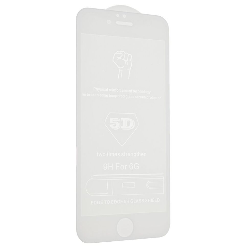 Захисне скло 5D HI COPY для APPLE IPHONE 6 | 6S БІЛИЙ