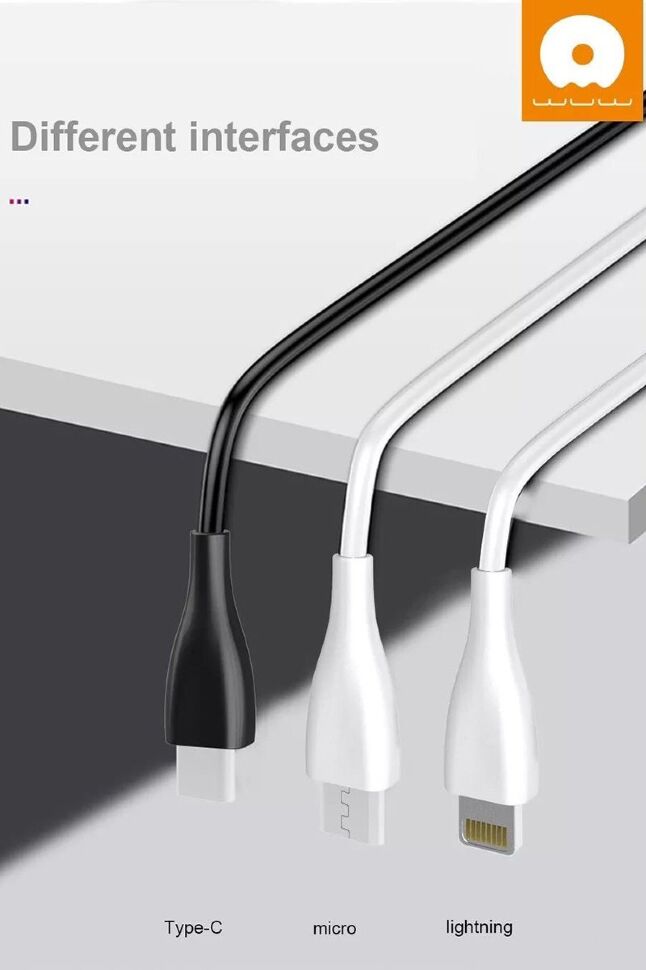 Кабель USB WUW X103 Type-C 2,4A Кабель USB WUW X103 Type-C 2,4A