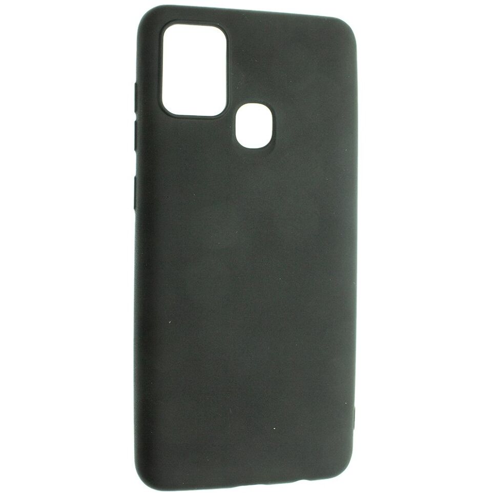 Матова силіконова накладка ROCK Samsung A21S (A217) (чорний) Матова силіконова накладка ROCK Samsung A21S (A217) (чорний)