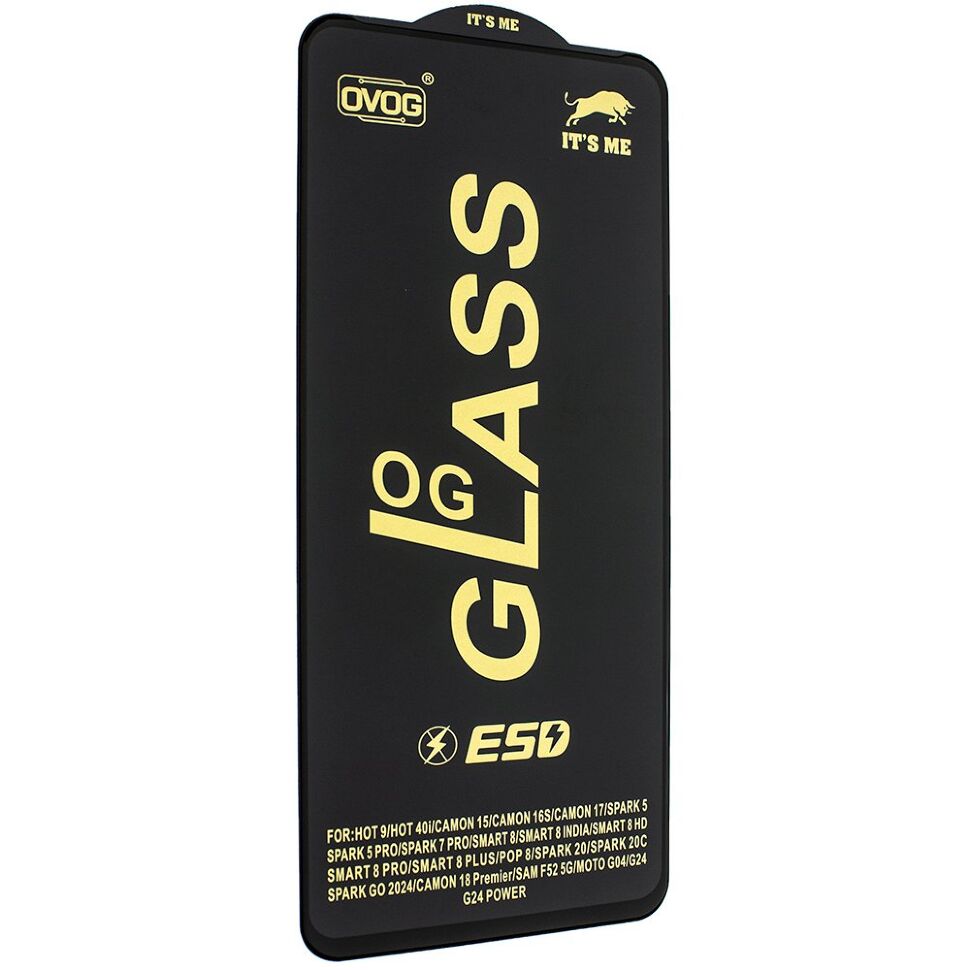 DELЗахисне скло PREMIUM IT'S ME OG GLASS MOTOROLA G24 | G04 | INFINIX HOT 9 | HOT 40i | CAMON 15 | 16S | 17 | SPARK 5 | 5 PRO | 7 PRO | SMART 8 DELЗахисне скло PREMIUM IT'S ME OG GLASS MOTOROLA G24 | G04 | INFINIX HOT 9 | HOT 40i | CAMON 15 | 16S | 17 | SPARK 5 | 5 PRO | 7 PRO | SMART 8