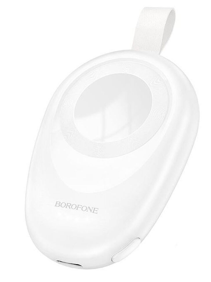 Power Bank Borofone BJ45 1400mah для смарт годинників (iWatch 1-9, SE | SE2, Ultra | Ultra2) БІЛИЙ