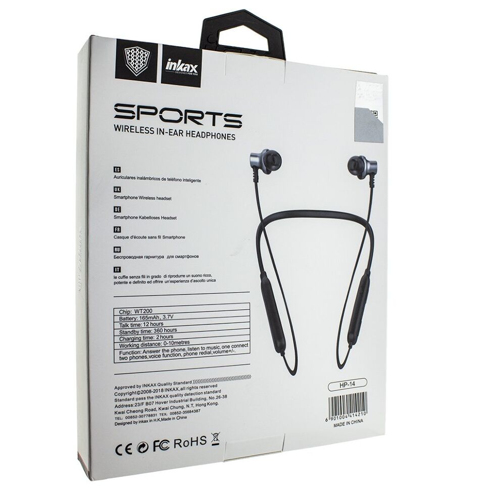 Бездротова гарнітура INKAX HP-14 Бездротова гарнітура INKAX HP-14