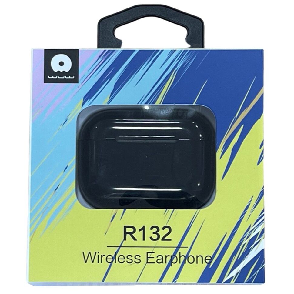 Бездротові навушники WUW R132 TWS Wireless earbuds ЧОРНИЙ (40)