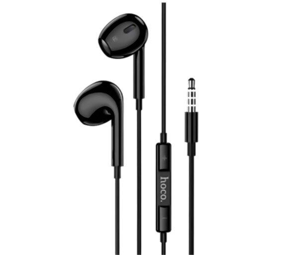 Дротові навушники HOCO M101, чорний