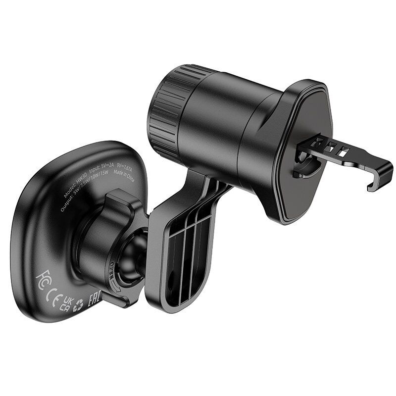 Автомобільний тримач HOCO HW30 15W бездротова швидка зарядка - клейка присоска Автомобільний тримач HOCO HW30 15W бездротова швидка зарядка - клейка присоска