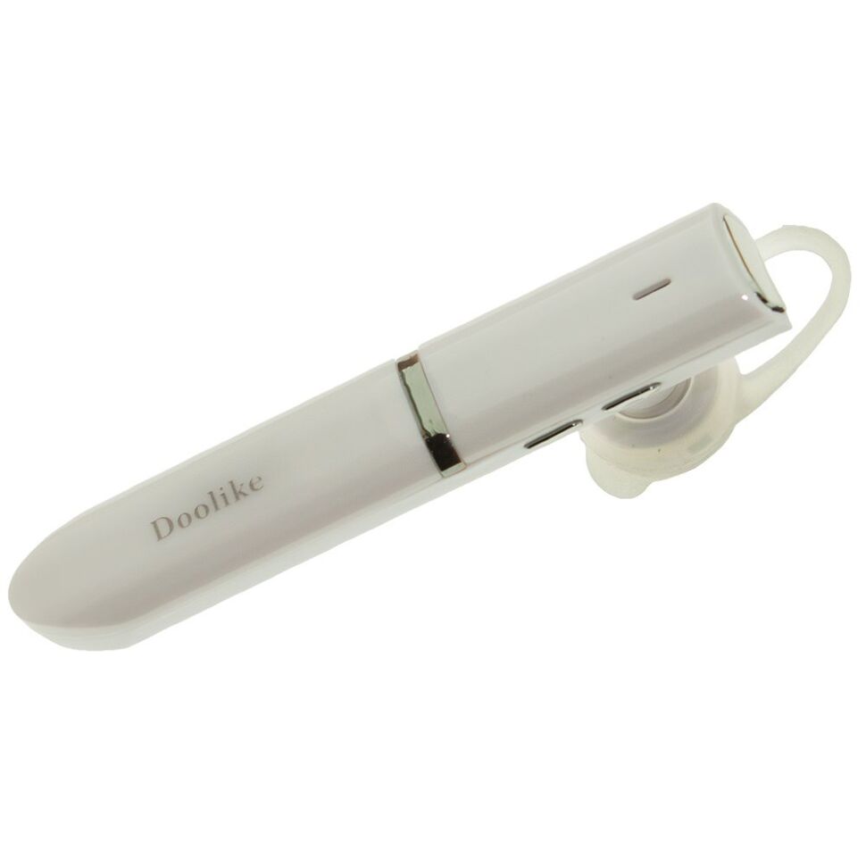 Бездротова Bluetooth гарнітура Doolike T10 БІЛИЙ