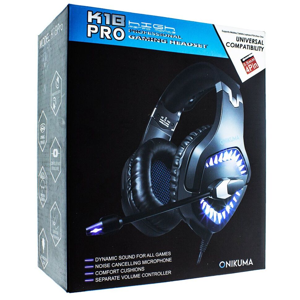 Ігрова гарнітура для комп'ютера ONIKUMA K1B PRO