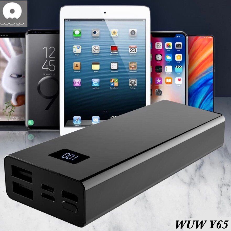 Power Bank WUW Y65 10000 mAh ЧОРНИЙ Power Bank WUW Y65 10000 mAh ЧОРНИЙ