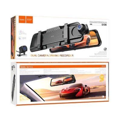 Автомобільний відеореєстратор HOCO DI36, ЧОРНИЙ Автомобільний відеореєстратор HOCO DI36, ЧОРНИЙ