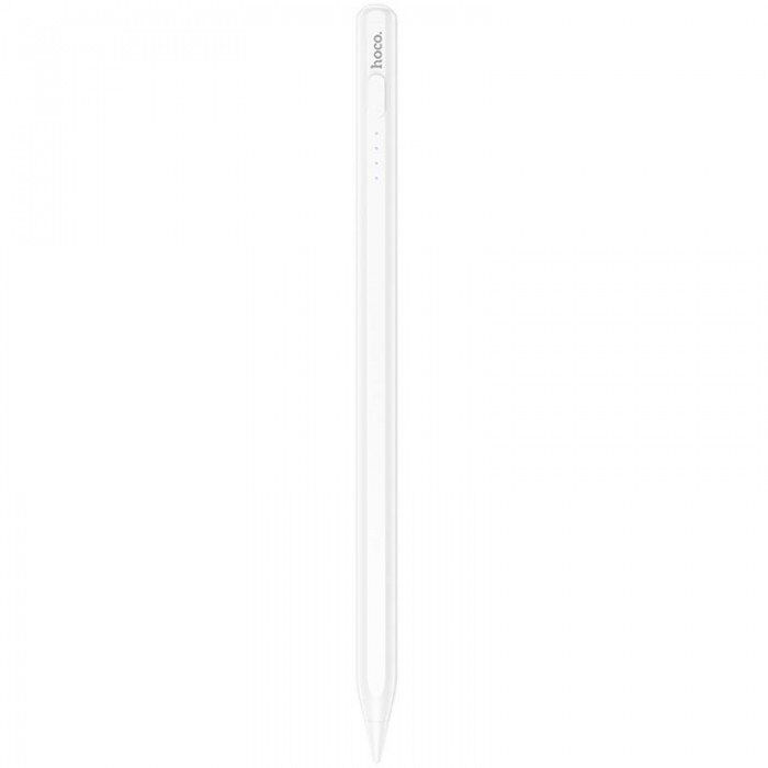 Стилус HOCO GM114 для планшету з магнітом для iPad, білий
