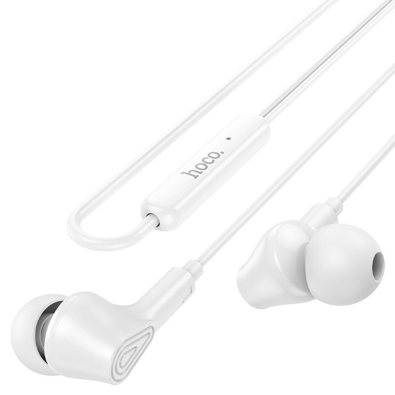 Дротові навушники HOCO M102, білий Дротові навушники HOCO M102, білий