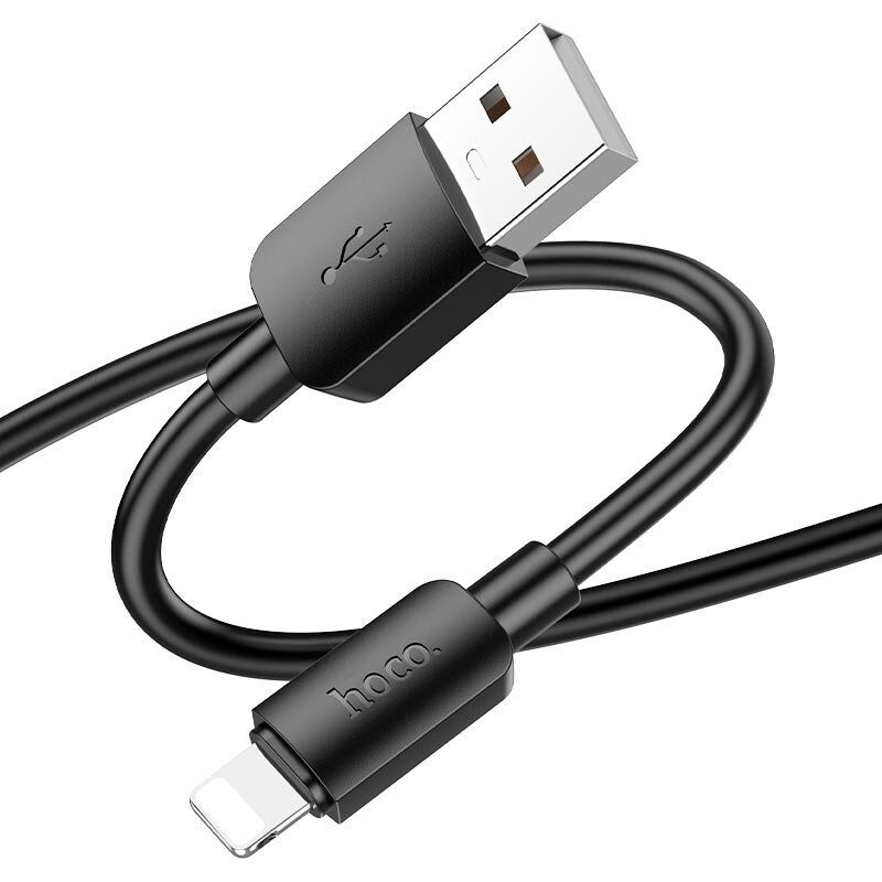 USB кабель HOCO X96 USB - Lightning 1M ЧОРНИЙ USB кабель HOCO X96 USB - Lightning 1M ЧОРНИЙ