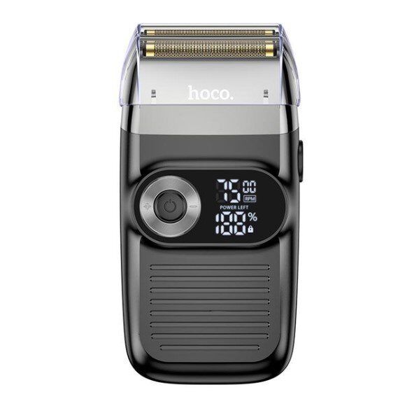 HOCO HP30 Бритва 2-в-1 із подвійною сіткою, ЧОРНИЙ