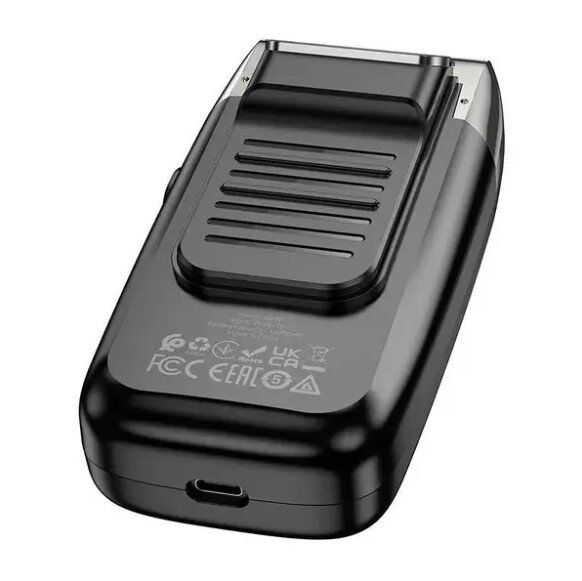 HOCO HP30 Бритва 2-в-1 із подвійною сіткою, ЧОРНИЙ